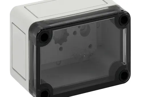 SPELSBERG TK PS 97-6-to Empty Enclosure TK 94x65x57 mm, polycarbonate | grey/transparent