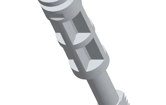 SPELSBERG TK DS-lg/g Cover Screw standard | light grey | 58 mm