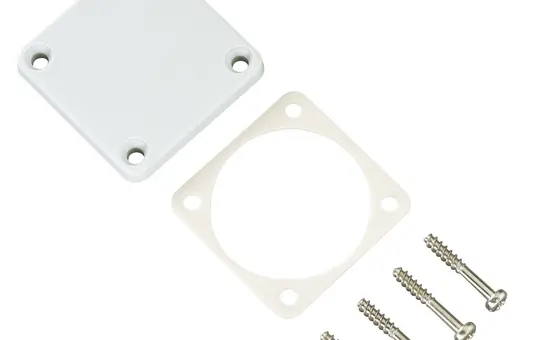 SPELSBERG KD BD/SCHUKO® Cache-prise aveugle SCHUKO | gris clair