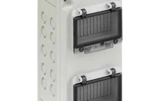 SPELSBERG SVi A 2x6 Circuit Breaker Enclosure 2 rows, 2x6 HP, folding windows