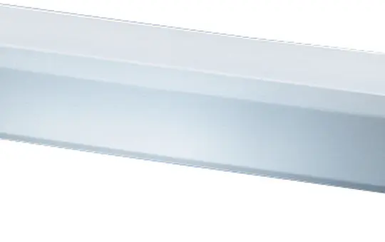 HENSEL KVEB12 Cable Entry Cover Plate for small distribution boards with 12 modules | gray