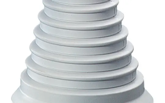 HENSEL KST70 Step Connector gray | Ø 83 mm