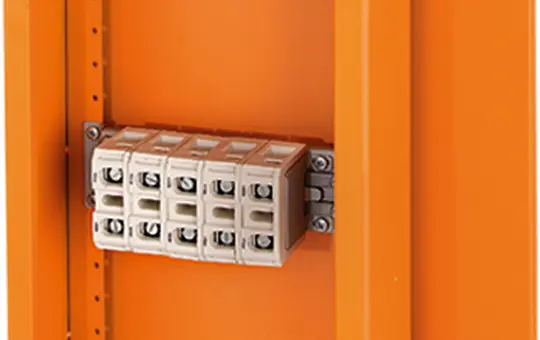 HENSEL FK6505 Cable Junction Box with Terminals Series FK 276x515x138 mm | orange | 50 mm²