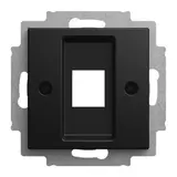 BUSCH-JAEGER 2561-915 UAE Central Plate Balance SI 1-fold | matte black