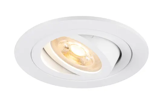 SLV 1007374 Round recessed ceiling light IP20 NEW TRIA 75 max. 10 W | white