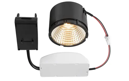 SLV 1007409 LED module round IP20 NEW TRIA 95 13.3 W, 2700 K, 38° | black
