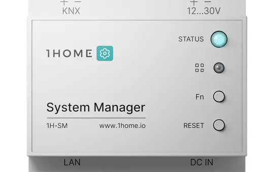 1Home KNX Co-Pilot Gestionnaire de système