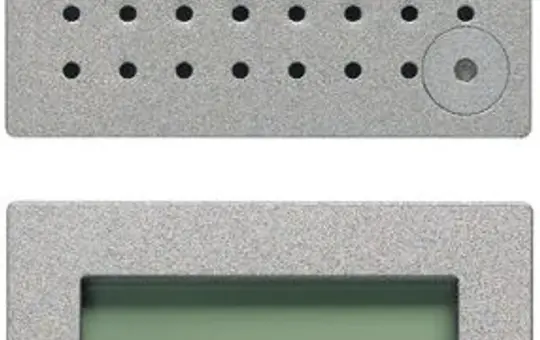 TCS AMI10105-0710 Module combination with AMI display 1,000 residential units | silver anodized