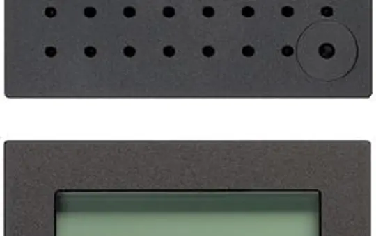 TCS AMI10105-0757 Combinaison de modules avec écran AMI 1 000 unités résidentielles | noir anodisé