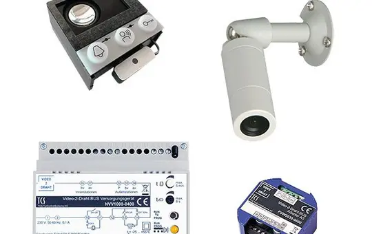 TCS VK06 Kit Vidéo V2D ASI12000, FVK3220, FVW3030, NVV1000