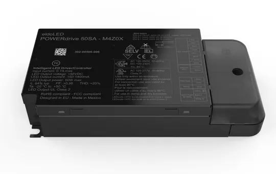 ELDOLED PW50SA-M4Z0X1 Variateur LED-CC POWERdrive AC Type SA 50 W, DMX