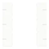 GVS CHKAG-06/55.1.00 Jeu de bascule pour ADVANCE PRO tripler | blanc brillant