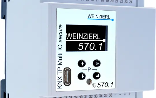 WEINZIERL 5543 KNX I/O module KNX-TP, Secure