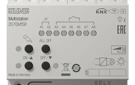 JUNG 2570 M1SR KNX Multi-Station Compact