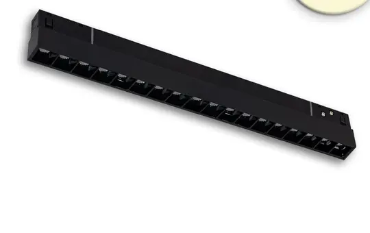 ISOLED 116081 DALI grid luminaire for Track48 NV 3000 K | black | 32 cm