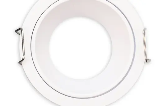 ISOLED 117358 Round recessed ring for MR11/GU10 mini spots rigid | white