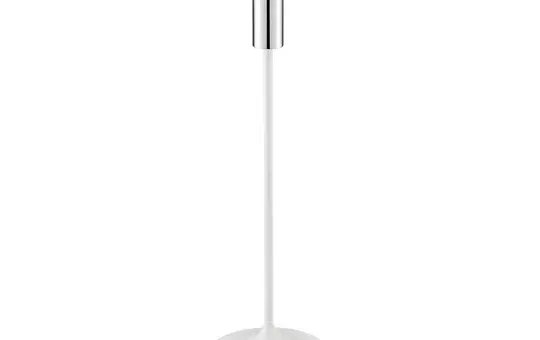 SIGOR 4564601 Rechargeable Table Lamp Nucandle 1.6 W 2700K IP54 180lm Ra85 | ceramic white/chrome
