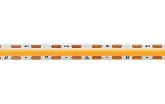 SIGOR 5913401 Bande LED COB 10W/m à découpe libre 2700K 546 LED/m 24V IP00 | 5 m