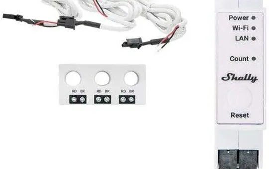 SHELLY Pro 3EM 3CT63 Compteur d'énergie 63 A