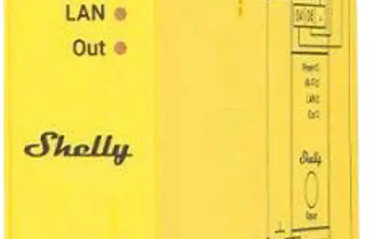 SHELLY Pro RGBWW PM dimmer actuator RGBW