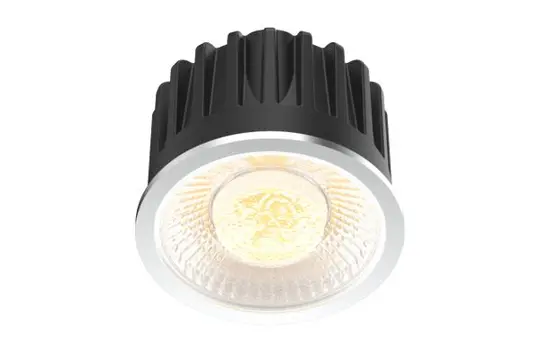 BRUMBERG 12933553 LED insert ROTI 6W, 630lm, d2w, 2700-4000K, 55° | black/matte aluminum
