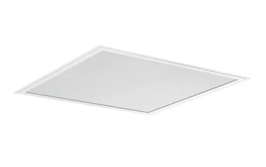 BRUMBERG 32055974 LED recessed panel AGGY microprismatic, 32 W, 4200 lm, 4000 K, 85°, IP54 | white matte | 620x620 mm