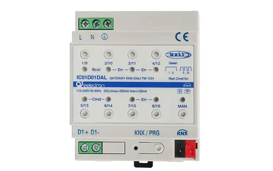 EELECTRON IC01D01DAL KNX-DALI Gateway 1x, DT8 TW