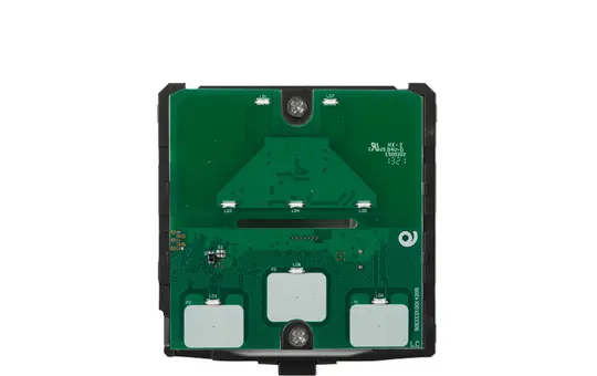 EELECTRON TH00C02KNX-3-3M KNX hotel card switch 3-module | black
