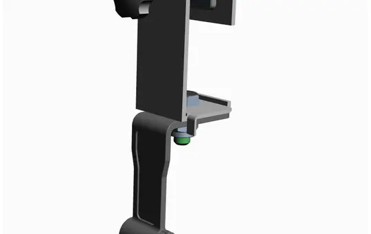 ETHERMA 45060 Support de pare-soleil pivotant pour EXO COMFORT et BASIC | blanc