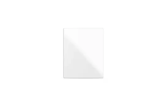 ETHERMA 46316 Infrared Heater Glass 240 W | pure white satin finish