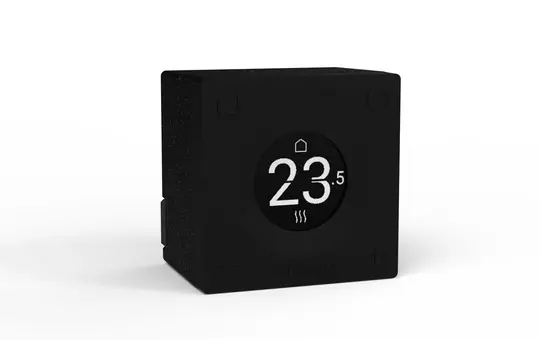 ETHERMA 46407 Thermostat sans fil Wi-Fi, pour récepteur radio SMARTBOX | noir