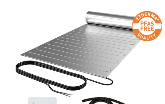 ETHERMA 46708 Laminotherm Set PFAS free STANDARD 120 W/m², including eBASIC controller | 10 m²