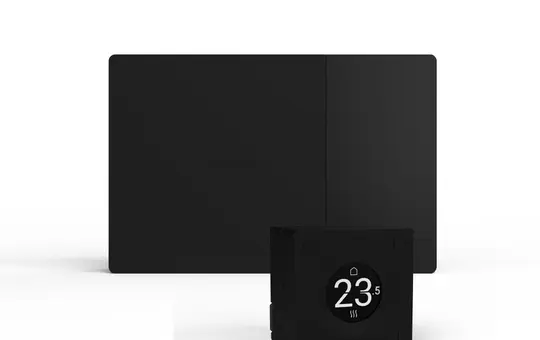 ETHERMA 46726 Set WiFi, radio receiver and radio thermostat | black