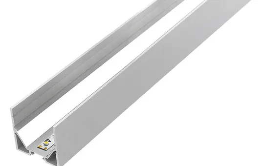 BARTHELME 62398941 Profilé d'éclairage CATania 4040 aluminium anodisé | 1 m