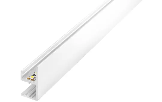 BARTHELME 62399531_9010 Profilé en aluminium BARdolino Muro blanc pur | 1 m