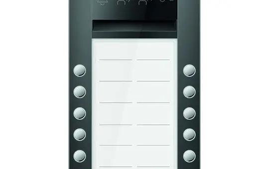 TCS AVA620214-0017 Station vidéo extérieure AP PRO PES 14 touches, 2 colonnes | anthracite