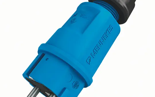 MENNEKES 152092 fiche SCHUKO IP54 16 A, 2 pôles + PE, 230 V | bleu
