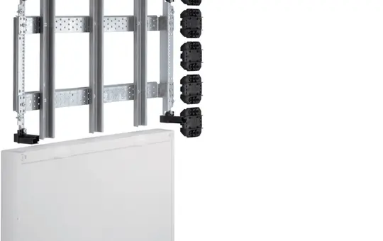 HAGER UD22A2 Module universN vertical, for terminal blocks | 300x500 mm