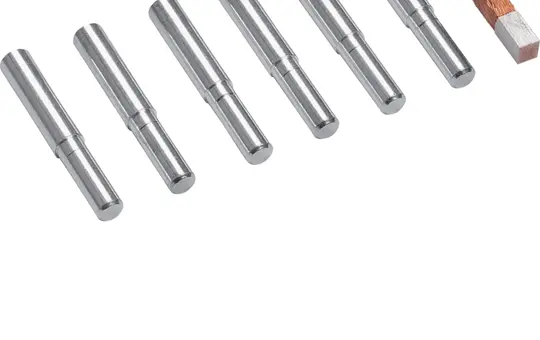HAGER KJ31Z1 Plug Pins for Meter Terminal Block 100 A, 1x flexible, 6x rigid
