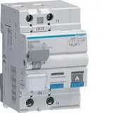 HAGER ARF525D Disjoncteur différentiel AFDD B-Car. 1P+N 25 A, 10 kA, avec disjoncteur différentiel