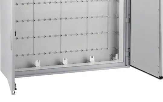 HAGER FL54S Wall Cabinet IP65 SKII 4 fields, polyester | 850 mm