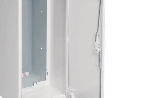 HAGER ZB80F Universal Main Distribution Cabinet Single-field, for slip-on mounting, for HAK-NH00 DIN 43627 | 650x205 mm