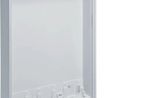 HAGER FWB73D1 Field Distributor IP30 empty without door 3 fields | 1100 mm
