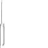 HAGER FZ981 Universal Push Rods for IP44/54, center symmetric | 650 mm