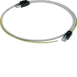 HAGER HTG472H Modbus Cable with RJ45-RJ45, shielded grounding connection cable | 2 m