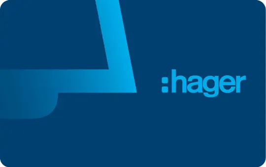 HAGER RTH303X Carte pour lecteur de cartes Lot de 3, pour station extérieure à mouvement/modulaire