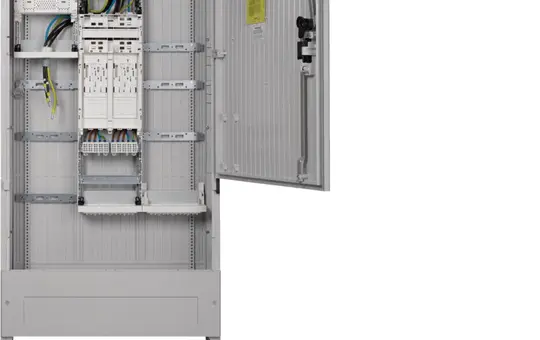 HAGER ZAS207BE45A Meter Connection Column 207 universZ 2 metering points, eHZ, 5-pole, prepared for 4 metering points, APZ