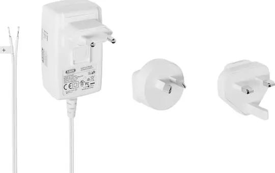 ABUS AZZU10011 Alimentation secteur internationale 12 V, 1,5 A
