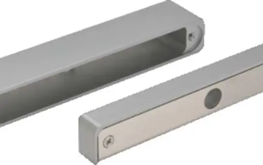 ABUS AZZU10055 Surface-Mounted Enclosure with counterpart for frame mounting