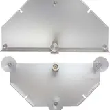 ABUS AZZU10151 Gabarit adhésif pour détecteur de bris de verre actif